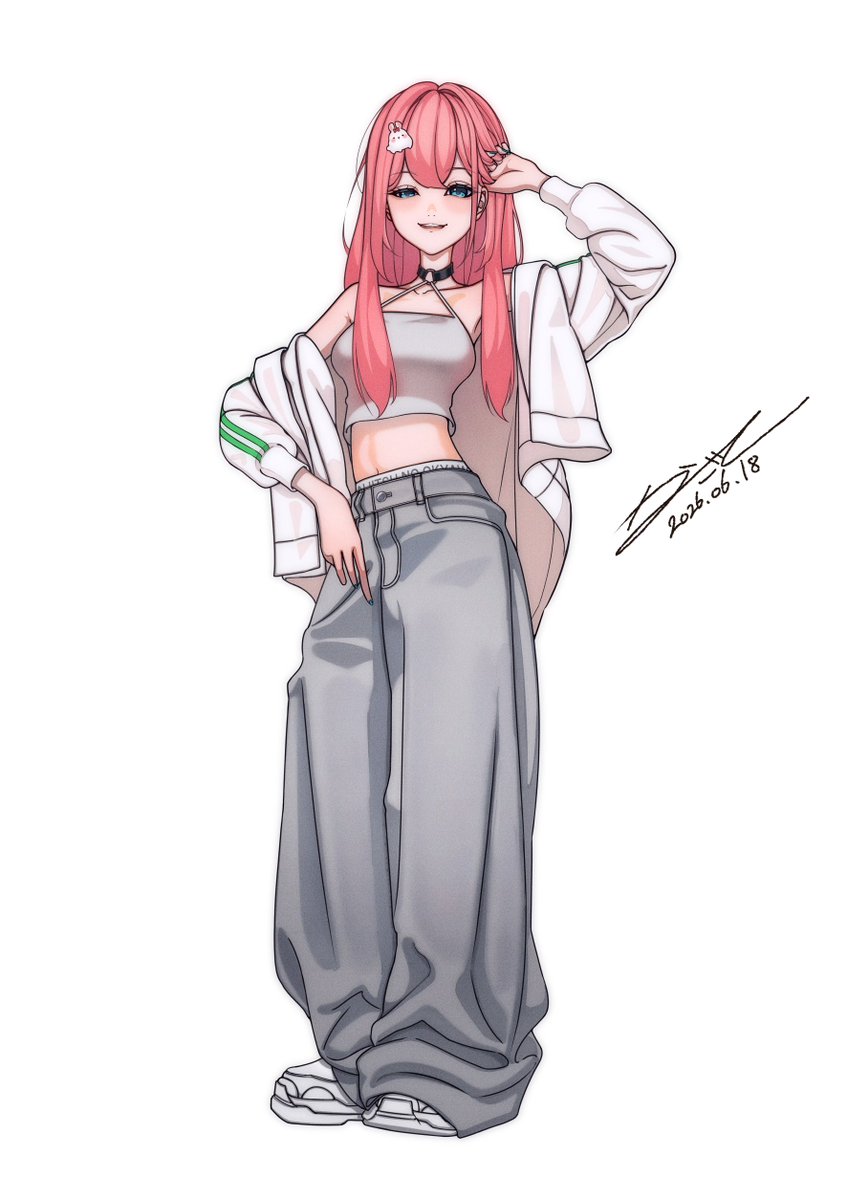 NOTICEDFACT's tweet photo. 咲ちゃん
#oc 
#一次創作 
#本日のおきゃわ https://t.co/3vLbXFDpFh