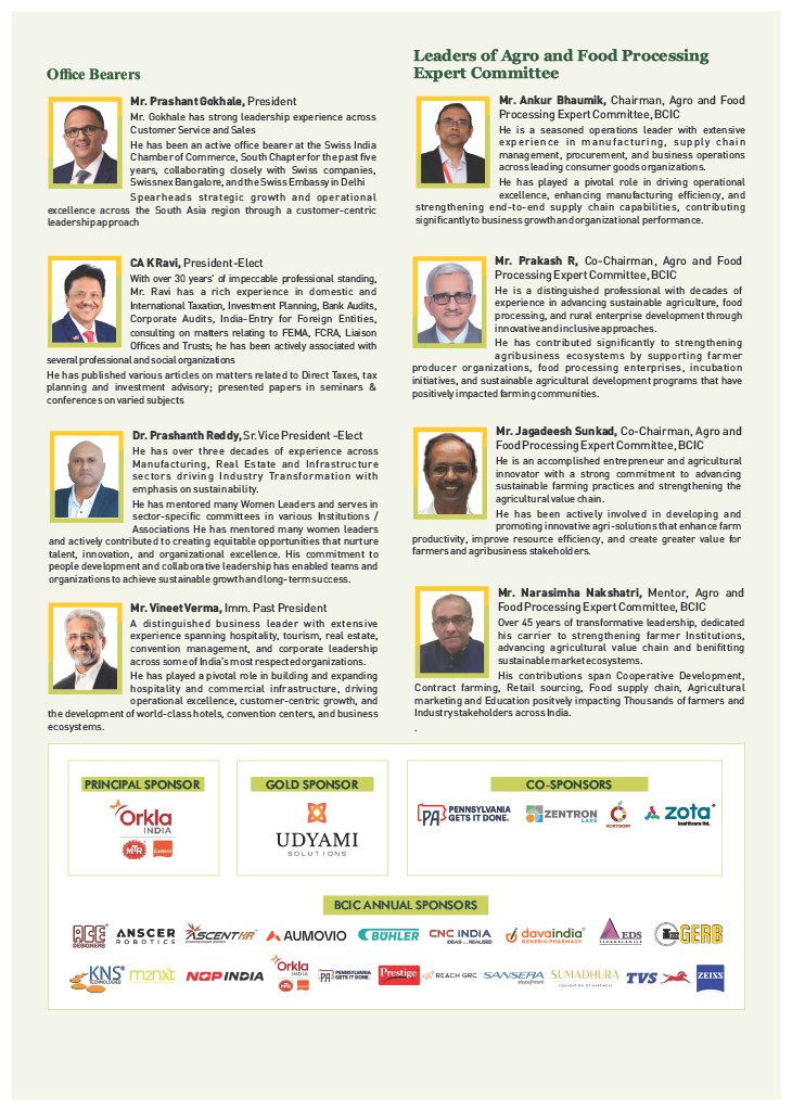 BCIC_Karnataka's tweet photo. 📢 Join BCIC’s Agro-Food Processing Conference & 1st Agro-Food Awards 2026 on 23 June in Bengaluru.
Register: https://t.co/e5YBwV8GXf
#BCIC #AgroTech #FoodProcessing https://t.co/urWTXsHWgj