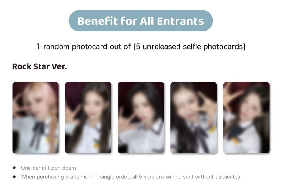 itzypobs's tweet photo. 🐝 ITZY <MOTTO> k-monstar taipei offline f2f fansign fs 1 event pobs (rock star version 🤘🏻)

🐝 ITZY <MOTTO> k-monstar taipei 1:1 photo event pobs (high angle version 🧍🏻‍♀️)

+ winner pcs for both events (pink rabbit version 🐰)

𖦹 outfits in pic 4 (school uniform fits! 😆) https://t.co/ZQ8a7KEQEI
