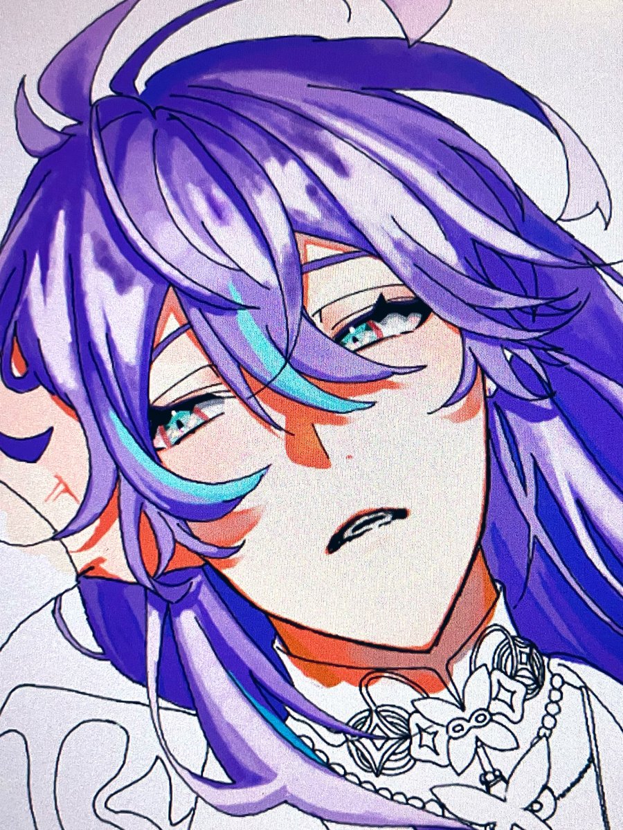 Erennnoki's tweet photo. この星導の口が好きだ。とても好きだ。 https://t.co/J8u1YeppCc