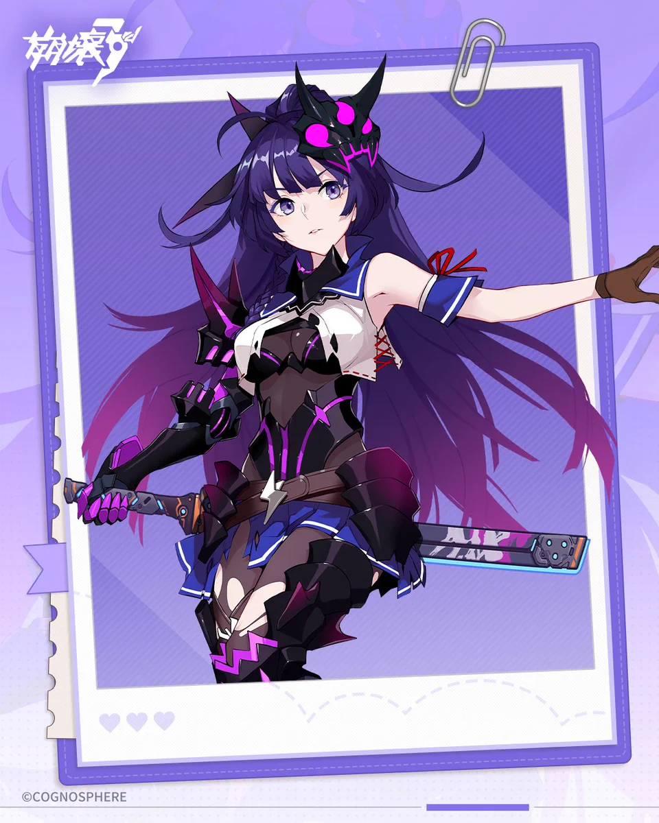 崩壊3rd ラゲッジタグ　雷電芽衣 HLLC1BpXsAEFFa0?format=webp&