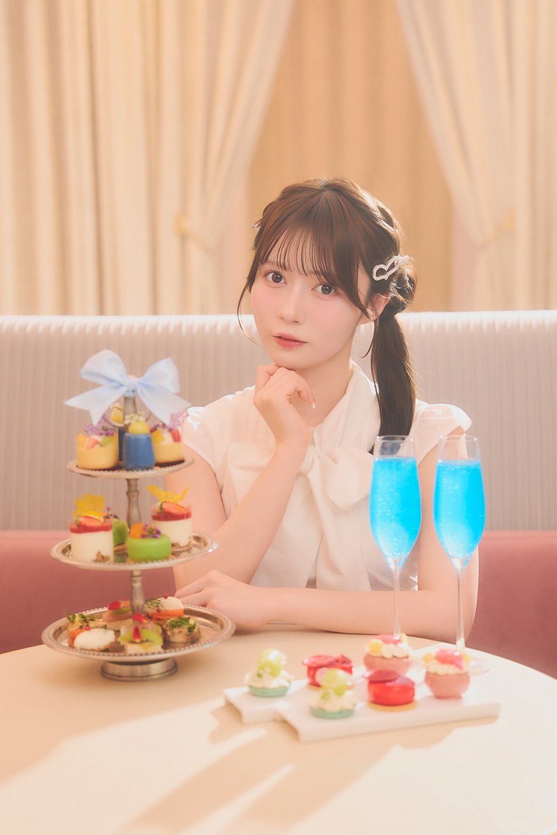JamsCollection's tweet photo. 【 特別インタビュー🎀 】

JamsCollection × 花と菓子 Puella
-アフタヌーンティコラボ記念-

JamsCollection連載企画🦋✧*

 ＜ Vol.1 水瀬さらら🩵＞
https://t.co/s1EPMtrNe2

メンバー監修のケーキのこだわりや、好きなスイーツから美容のことまで♡
𓂃𓈒𓏸

❤︎ 予約開始：明日6/20〜
❤︎ コラボメニュー展開期間：7/1〜8/14
❤︎ 8/7 来店イベント（個別特典会）を開催 .ᐟ

#ジャムズ