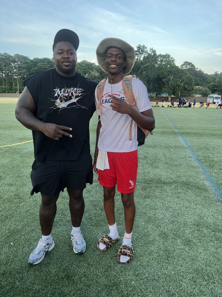 DariusDeal08's tweet photo. Some highlights from our first 7on7 
Wayne Christian C/O 2027 https://t.co/G0xSFKb1lJ