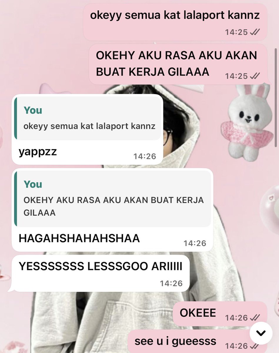 dobbycutiepieee's tweet photo. so i decided to go riku and jellyz cse (what a crazy thing im doing)
KALINI DIJA NGN PIA TAK PEGI SO AKU AKAN YOLO #soloyolo

tenks @yust4rz sbb menyemangatkan aku untuk pergi #slayy https://t.co/6KlIgGF0mc