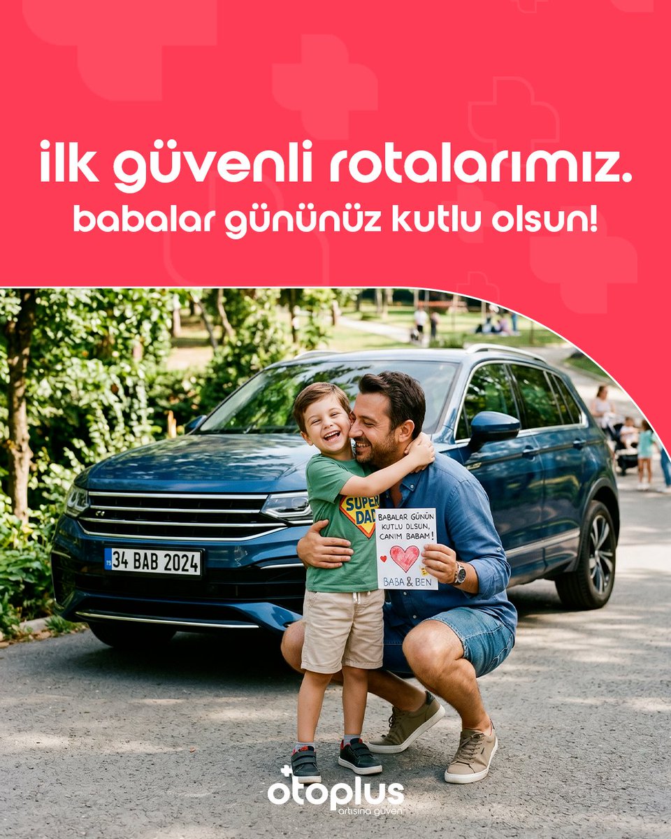 otoplus_tr's tweet photo. Yolculuk boyu radyoda çalan o zamansız şarkılar, her molada bagajı baştan düzenleme titizliği ve dikiz aynasından fırlatılan o "her şey yolunda" gülümsemesi...

Hayattaki ilk ve en güvenli kaptanımız, bize yolları sevdiren tüm babalarımızın  Babalar Günü kutlu olsun!❤️

#otoplus https://t.co/kQ2N4eTANI