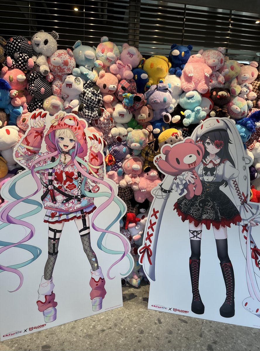 dollieganger's tweet photo. NSO x Gloomy bear pop up store in Harajuku 🥹 https://t.co/ElcRrDuD3u
