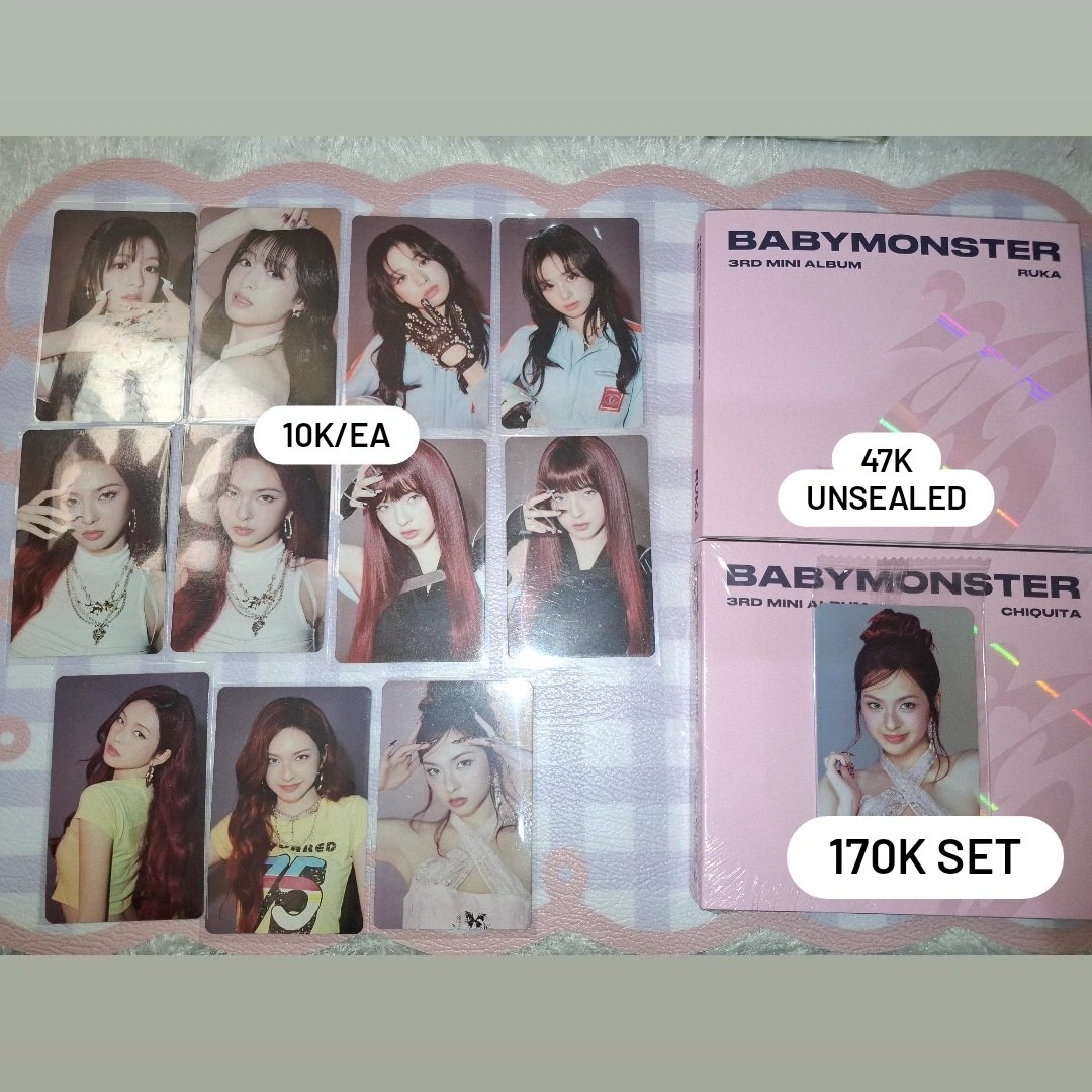 alyaslistener's tweet photo. WTS PHOTOCARD BABYMONSTER CHOOM JEWEL KEYRING
🏠 jatim
✅️ bisa each
❌️ pack,admin
Pls mention after dm https://t.co/d7mExxuRYI