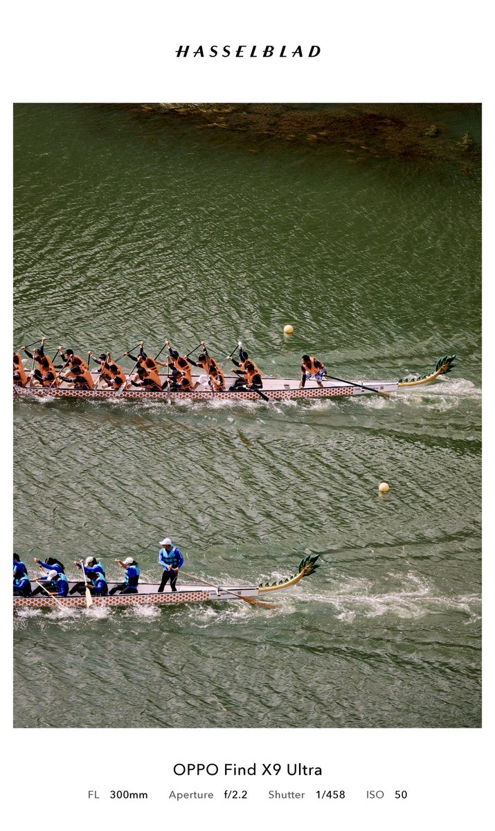 highcanvas's tweet photo. Happy Dragon Boat Festival!

Starting this year, I'm planning to completely replace my old cameras with mobile photography. I just picked up the OPPO Find X9 Ultra (also called the "poor man's first Hasselblad") and the results are looking great.
@Hasselblad @oppo https://t.co/ZBXgPOBhzY