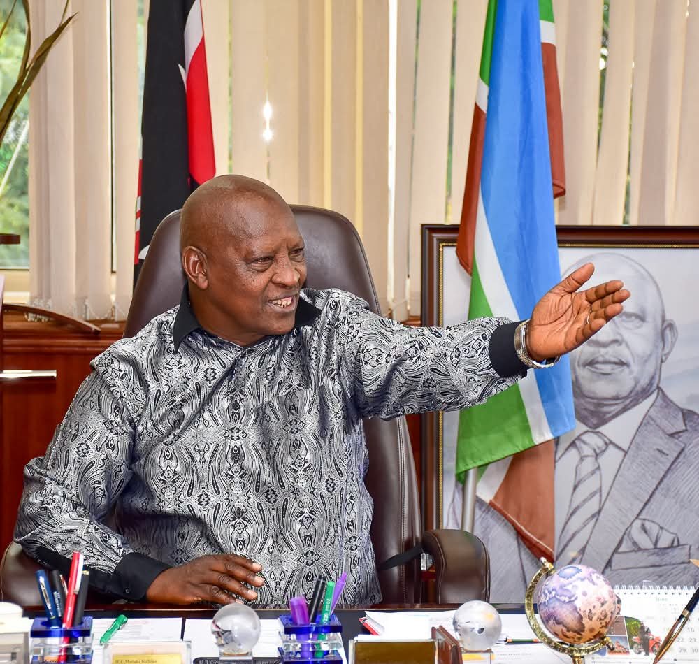 GovernorKahiga's tweet photo. I was pleased to welcome the Nyeri County Audit Committee, led by Chairperson Reuben Mbogo, during a courtesy call at my office.

The committee shared updates on the ongoing oversight of county operations, financial management, and the responsible utilization of public resources https://t.co/ihnANldUXh