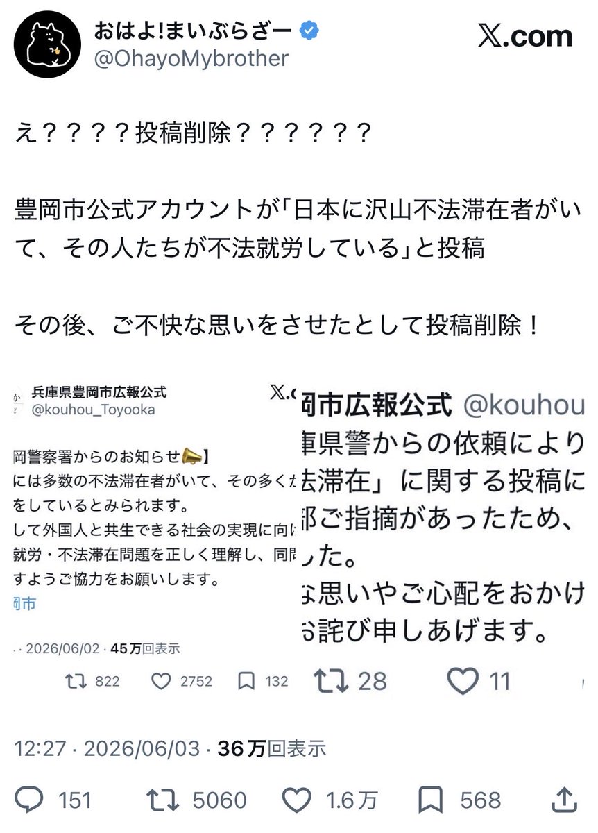 おはよ!まいぶらざー tweet media