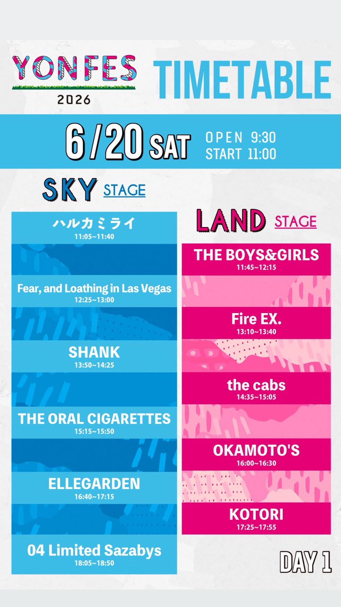toa_oor's tweet photo. あした！！ヨンフェス！会える人会いましょ😆 https://t.co/UzFfPE4Pvz