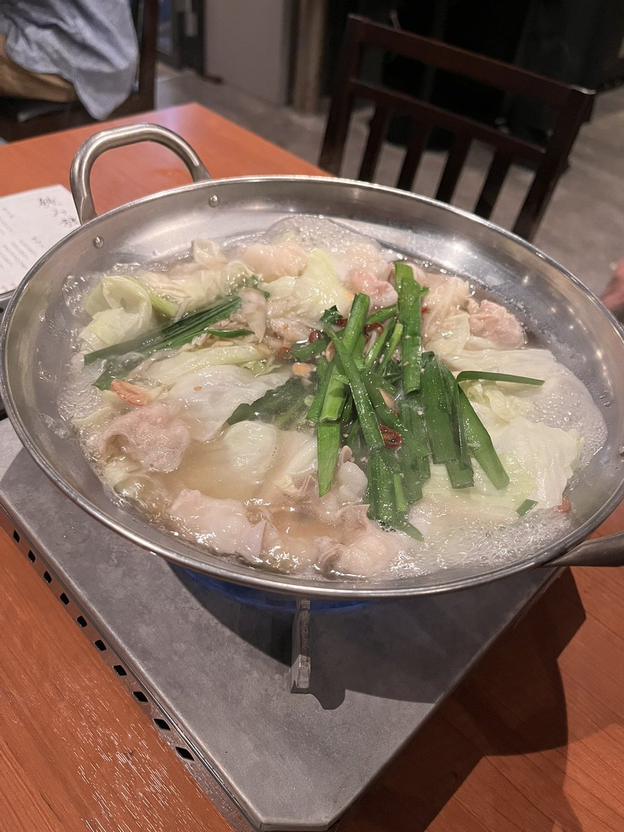taimatsuDesita's tweet photo. もつ鍋ダッ！！！ https://t.co/uRg6lFraPt