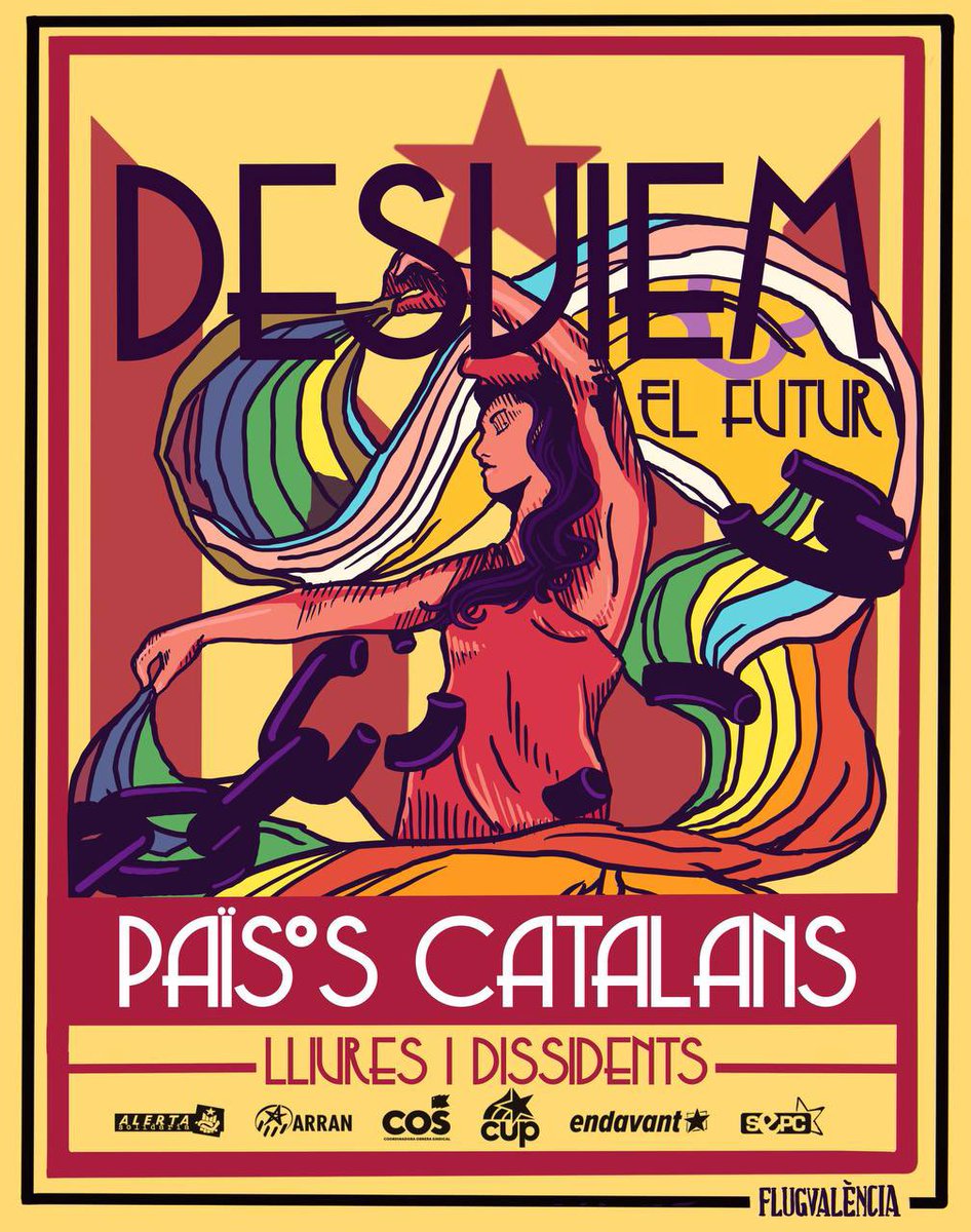 Endavant_OSAN's tweet photo. 🏳️‍🌈🏳️‍⚧️ Som milers de persones que vivim, estimem i ens organitzem des de la dissidència.  Les nostres vides qüestionen les imposicions de gènere, la família patriarcal i la moral conservadora. 

La nostra lluita no és encaixar en la norma. 
💥 És per rebentar-la. https://t.co/I1f1pCW0ez