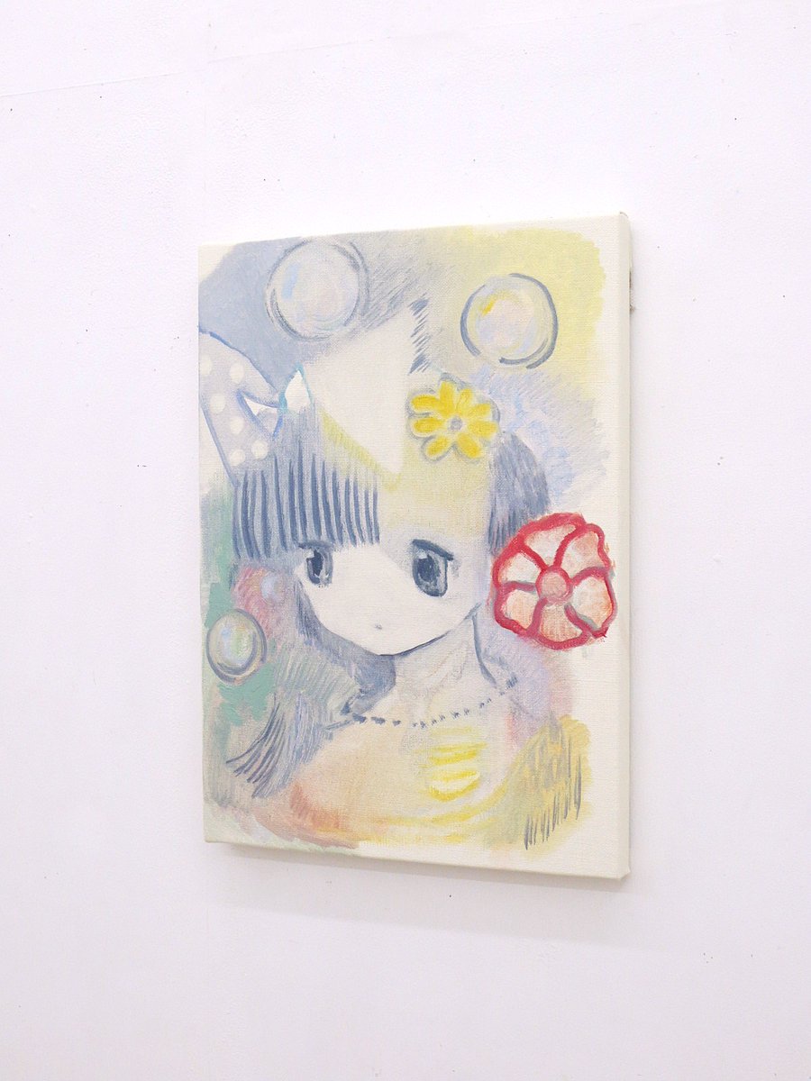 artaiga's tweet photo. Group Show α #13
6.12(金)-27(土) 開催中です！
画像：安藤万実「夢見ごごちにて」
F-4  oil on canvas
出展作家
安藤万実、鈴木貴子、立山華保
artaiga top page ↓
https://t.co/r1YCCQWoEB
instagram ↓
https://t.co/j6USMmi6W4 https://t.co/0rTPYRRgKo