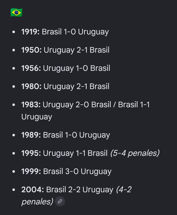 Gilbenn's tweet photo. Usted sabía que de las 14 finales que han jugado Uruguay 🇺🇾 y Argentina🇦🇷 
Uruguay ganó 12 y Argentina solo 2
Y de las 11 que jugó contra Brasil🇧🇷 Uruguay ganó 6 y Brasil 5
Solo venía a recordar quién es el verdadero grande de América y del Mundo ⭐⭐⭐⭐⭐
#mundialdefútbol2026 https://t.co/9Jqj2dmTXu