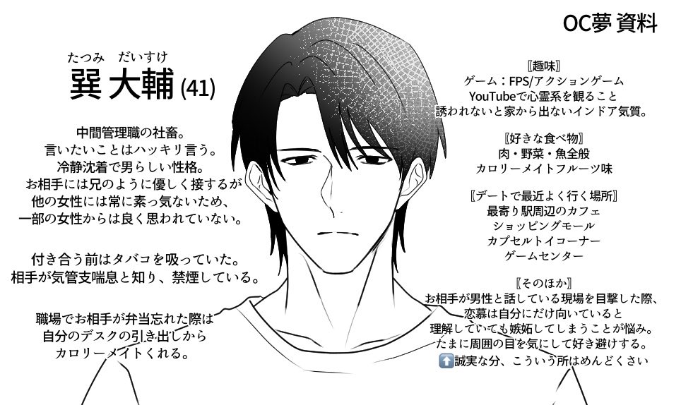 mis0k4's tweet photo. ⚠︎ 自夢OC夢設定画
私とは16歳差の年の差恋愛です(ᴖ ̫ᴖ  )♪ https://t.co/XcVrXaRLfu