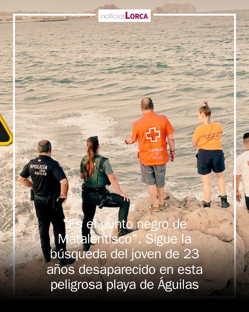 LorcaEdOn's tweet photo. Parece ser que el punto negro de esta playa es conocido por todo el mundo https://t.co/O2xBdtQtrh https://t.co/lRZD69zkf9