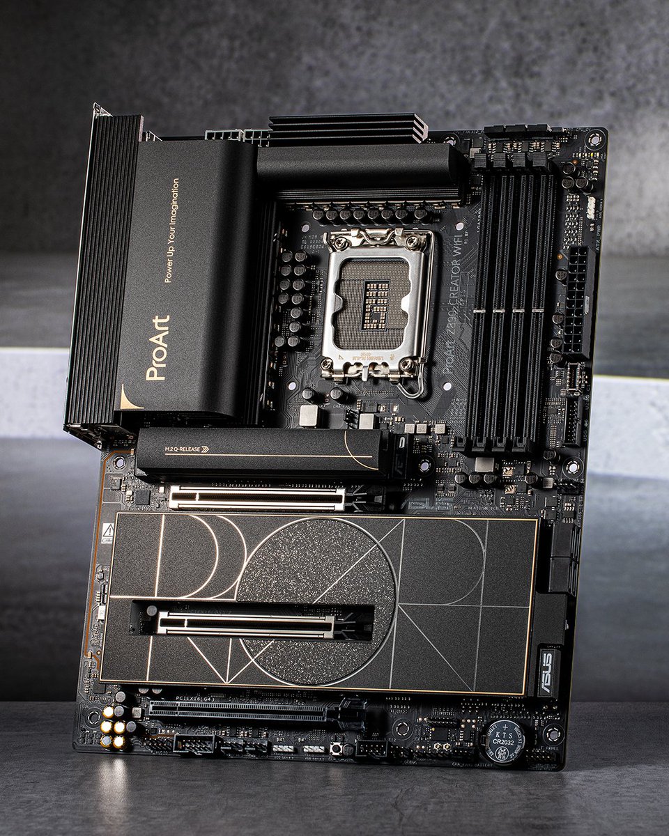 ASUSUK's tweet photo. Looking for your next creator workstation upgrade?🎨

Meet the ProArt Z890-Creator WiFi motherboard

The perfect powerhouse for all of your creative needs supporting the latest Intel Core Ultra processors.

Cashback👉 https://t.co/Z4XC5RgS7V
Bundles👉 https://t.co/AUy31nNYWm https://t.co/IHJkpMOU19