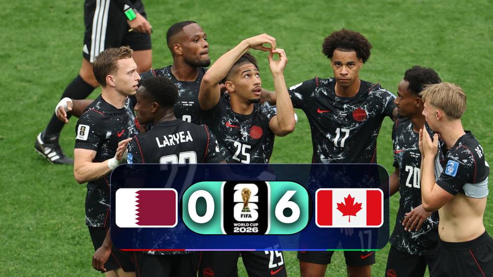 plusmarrakech's tweet photo. سداسية تاريخية! 🇨🇦 كندا تكتسح قطر (6-0) وتعتلي صدارة المجموعة الثانية. جوناثان ديفيد يبدع بثنائية في ليلة السيطرة الكندية المطلقة. ⚽🔥

للمزيد من التفاصيل: https://t.co/2gK2MYxG7y

#مراكش_بلوس #كندا #قطر #كرة_القدم https://t.co/Nk5HnYEeW7