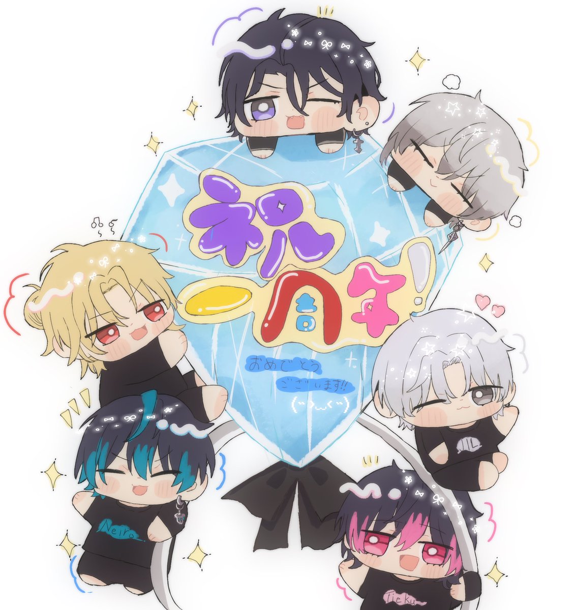 Cot0_art's tweet photo. ボツだった絵が発掘されたけど
意外と可愛かったから出した！💎✨
#絵れしく
#EL6 https://t.co/DjW35fErB4