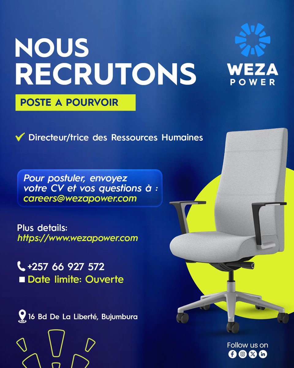 WezaPower tweet picture