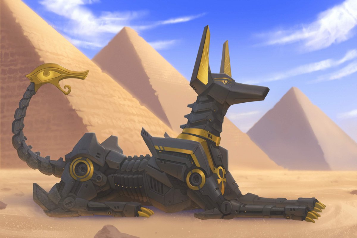 ab00bis's tweet photo. A girl is hardly a pilot without her mech 🫀

Anubis Model A800815 design by: @Zhjake https://t.co/J3akGz4SBO