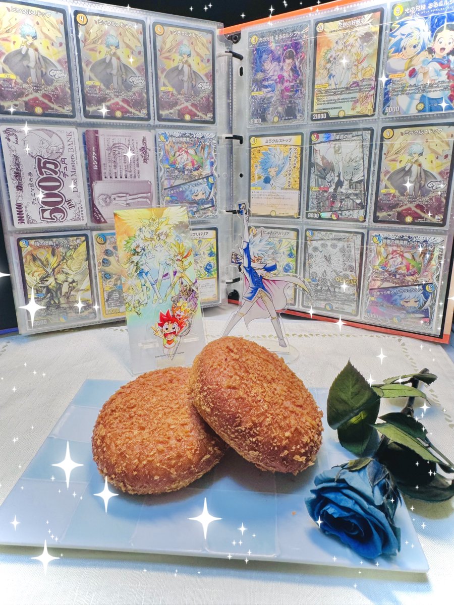 KANEBAYASHIYOH's tweet photo. ルシファーくん再登場ありがとう大感謝サンクス✨✨🌹🌹🌹👼✨✨

今日もカレーパン祭りでいいよなぁ！！！！！！！！🔥🔥🔥🍛🥖💢

#デュエルマスターズRX https://t.co/3frZMePXWU