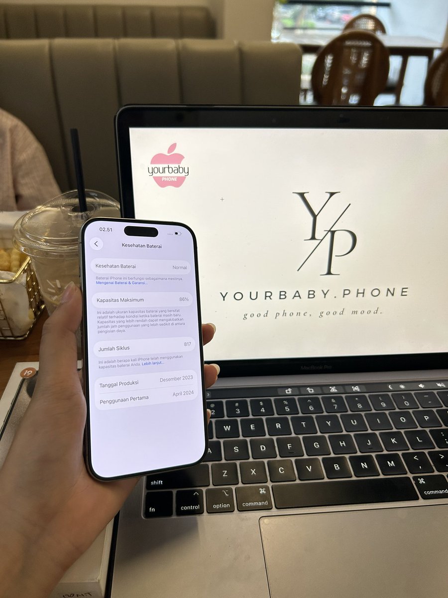 oissme's tweet photo. Wts

Ready✅
IPHONE 15 PRO 128GB IBOX NATURAL TITANIUM 

.garansi off
.battery health 86%
.kelengkapan fullset ori
.no minus

Price:14.000.000
Cod Jabodetabek🛍️
#wts #sale #fypシ゚ https://t.co/UCbM8bEDg0