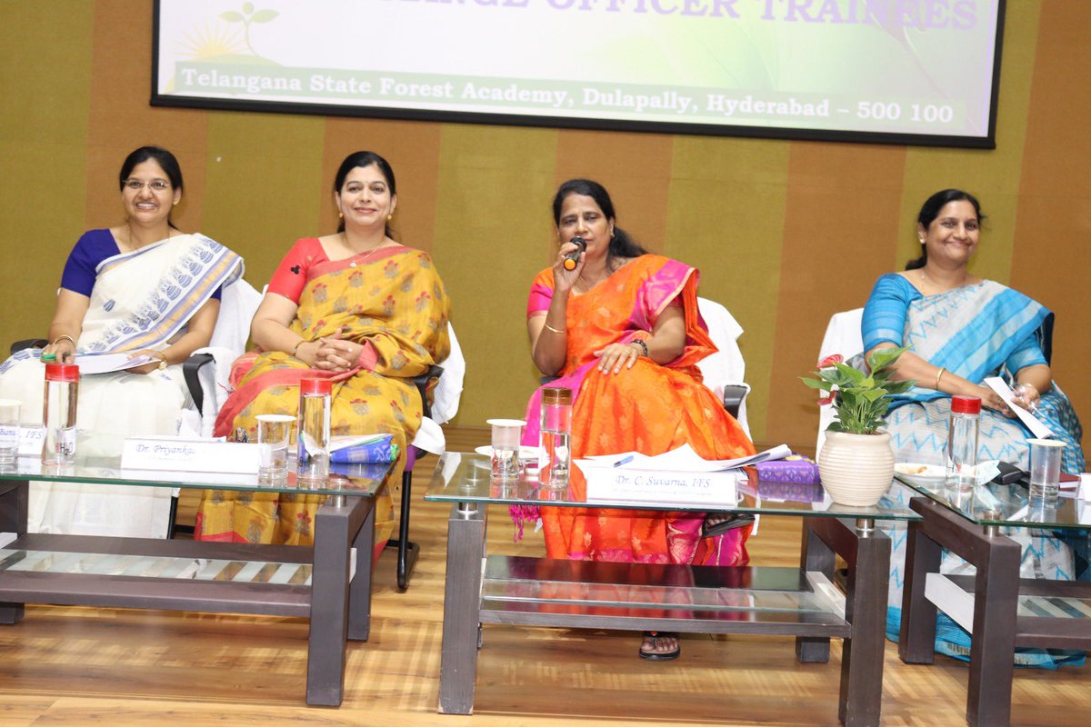 TGSFAHYD's tweet photo. A Journey of Forester @TelanganaFD @iamkondasurekha @priyankaaIFS @TrainingFo20278 

*Inaugural ceremony of 12th Batch Forest Range Officers’ Induction Training Programme*  
The TGSFA Dulapally, conducted the inauguration ceremony of the 12th Batch Forest Range Officers ITP today https://t.co/kxVW2IGivs