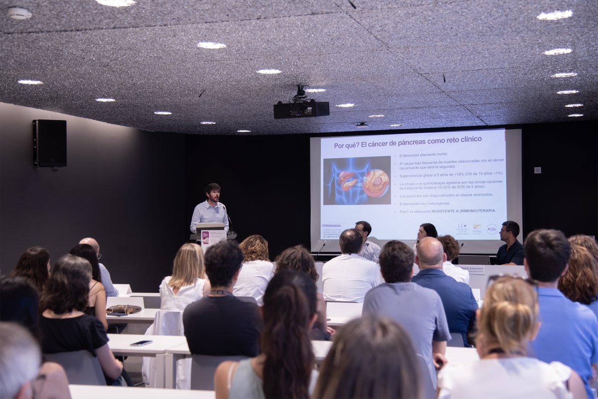CIMA_unav's tweet photo. El Investigador @dubrot_j  consigue una de las XI Becas de investigación Carmen Delgado/Miguel Pérez-Mateo, para investigar en cáncer de #páncreas.

Esta beca es promovida por @ACanPan, @AESPANC  y @aegastro https://t.co/vSjWQxq5Kg