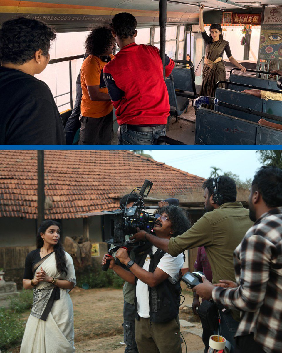 RCCultX's tweet photo. @AlwaysRamCharan @Samanthaprabhu2 Congratulations @Samanthaprabhu2 

Then Ramalakshmi 
Now Swarna #MaaIntiBangaaram https://t.co/5EmLSI0Kde