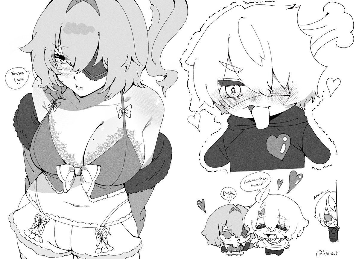 _vilneit's tweet photo. gyaru and...ntr?!
#ファイアナ #Phainaxa https://t.co/Ej3wPsAkBn