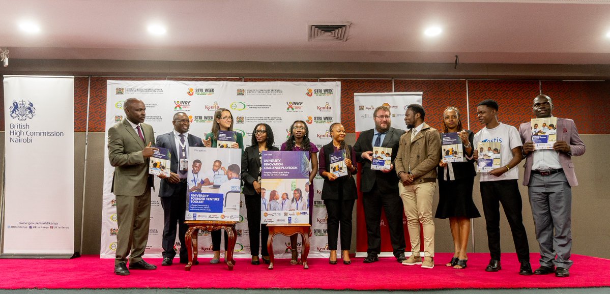 UEABofficial's tweet photo. The UEAB Innovations Team joined stakeholders at KICC for #STRI4Society Week and the launch of the University Mentorship Toolkits.

Mr. Joseph Wachira, IEC Patron, shared an overview of the mentorship resources available through the Startup School Kenya Portal.

#UEAB https://t.co/UCHjN9UJvG