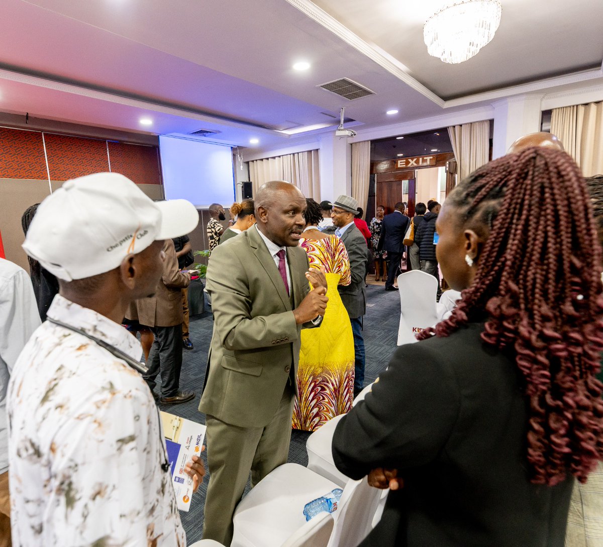 UEABofficial's tweet photo. The UEAB Innovations Team joined stakeholders at KICC for #STRI4Society Week and the launch of the University Mentorship Toolkits.

Mr. Joseph Wachira, IEC Patron, shared an overview of the mentorship resources available through the Startup School Kenya Portal.

#UEAB https://t.co/UCHjN9UJvG