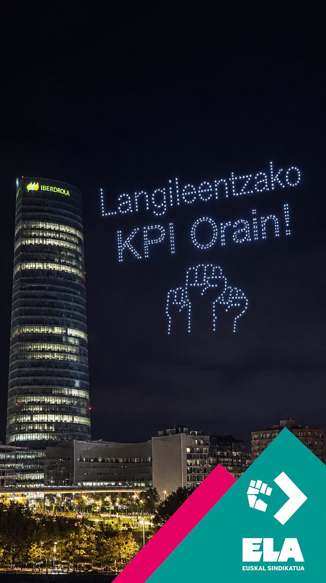 ELA_Sindikatua's tweet photo. 💡𝗛𝗶𝗿𝘂𝗴𝗮𝗿𝗿𝗲𝗻 #𝗴𝗿𝗲𝗯𝗮 𝗲𝗴𝘂𝗻𝗮 @iberdrola : 6.285 milioiko irabazien aurrean, #erosahalmena berreskuratu nahi dute langileek

◾Langileek #hitzarmen kolektiboa berritzeko neurriak eskatzen dituzte

📲 https://t.co/reNxbfvayF https://t.co/yK8G8Pv33y