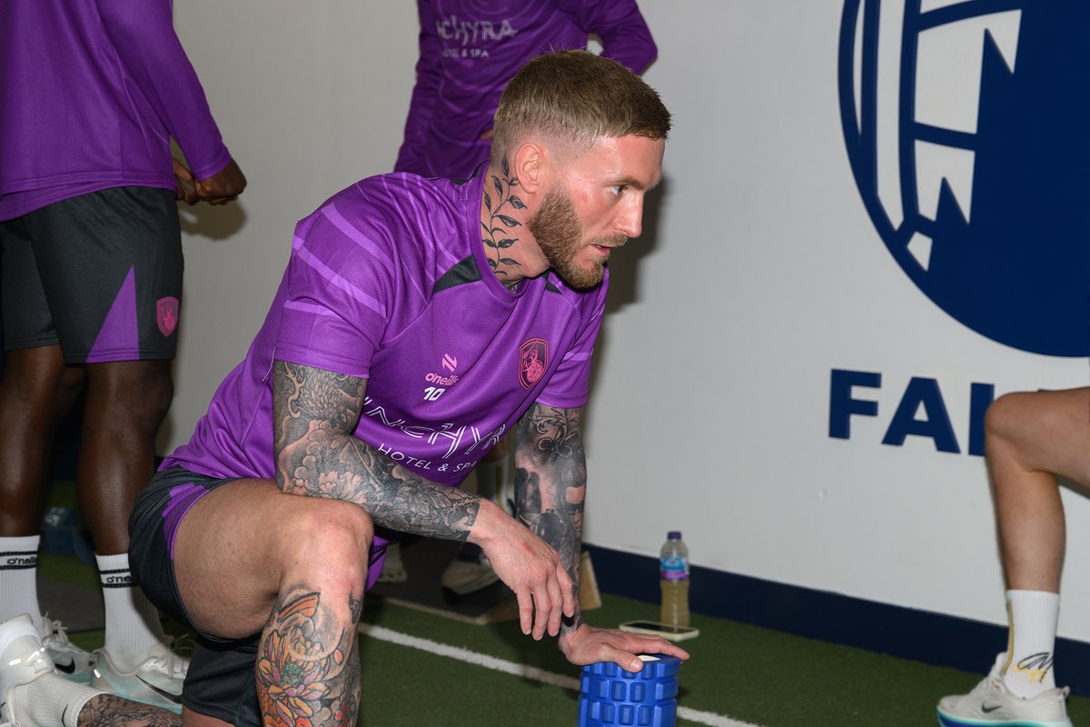 FalkirkFC's tweet photo. Our new 🔟 checking in for his first day back at the stadium!

Welcome back Sibbs 🥹 https://t.co/G4cL87mq3V