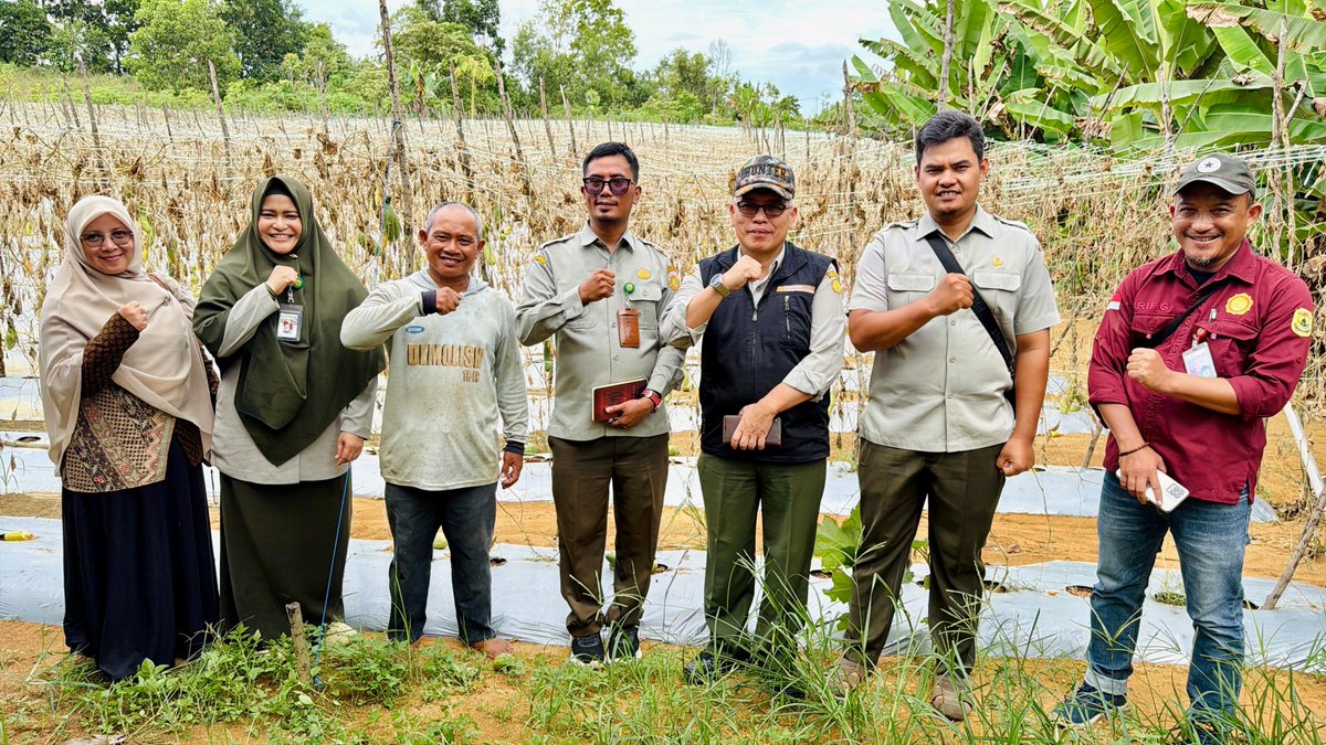 brmpkepri's tweet photo. Pastikan Banper Tepat Sasaran: BRMP Kepri Tinjau 11 Kelompok Tani Cabai Di Tanjungpinang
Selengkapnya: https://t.co/mbJtyvwB0C

#brmpkepulauanriau #KitaMulaiCaraBaru #TransformasiBudayaKerja #HematEnergi #swasembadapangan #brmpkementan #berakhlak #agromodern #pertanianmodern https://t.co/8TCTdPll2j