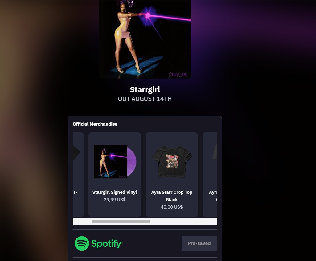 SKYMTP1603's tweet photo. Pre-save Ayra Starr’s album  🔗 https://t.co/uhCQw5d3Hr

@sontungmtp777

@ayrastarr
#SKYxMOBSTARRS #SonTungMTPxAyraStarr #SKYxMOBSTARRSCultureDay https://t.co/QixB5BKG6e