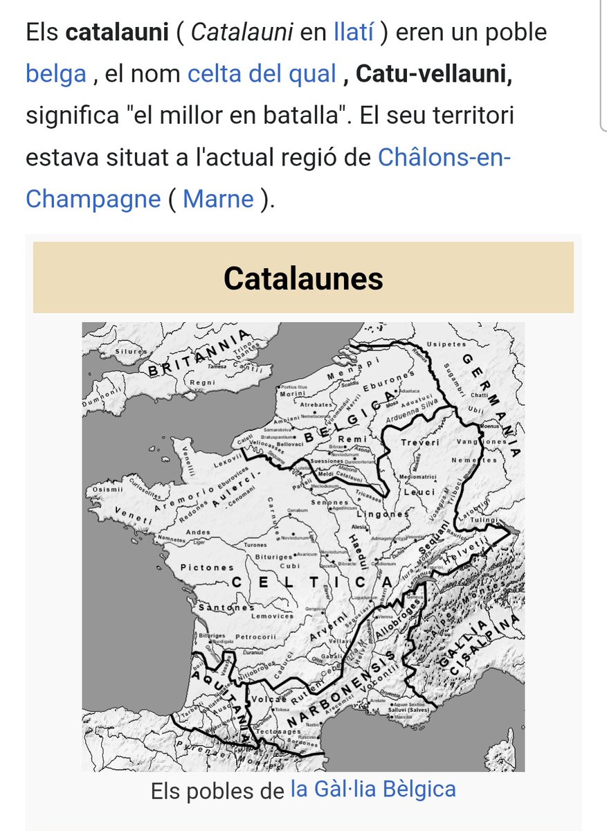 jordi_kanet's tweet photo. De l'estudi dels orígens de #Cathalunya, explico al meu llibre que són molt més antics, som descendents dels Cathalauni, els millors guerrers de la Gàl·lia...
Que van expandir-se a #Anglaterra el segle I, i a Cathalunya el segle VIII, amb #Carlemany, pare fundador dels comtats. https://t.co/XLoIcMk5wK