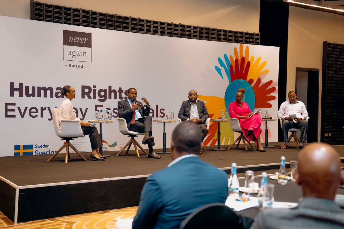 RoyalFMRwanda's tweet photo. On Friday, June 19, 2026, stakeholders from across sectors gathered in Kigali for a workshop on “Human Rights: Our Everyday Essentials,” alongside a consultative dialogue assessing the state of human rights in Rwanda. 

The discussions reviewed progress, highlighted ongoing challenges including access to justice, economic rights, and protection of vulnerable groups, and explored practical solutions to strengthen human rights across all sectors.

Participants underscored the importance of sustained collaboration between government institutions, civil society, and citizens to address gaps in implementation and awareness.

 Speaking at the event, @JosephRyarasa emphasized the link between human rights and sustainable development, while Oskar Karnebäck (@SwedeninRW ) reaffirmed the universality of human rights and the need to place human dignity at the center of governance and policy.

#HumanRights #HumanRightsRwanda #EverydayEssentials