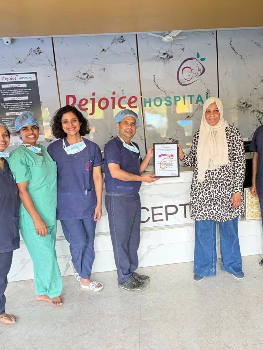 RejoiceHospital's tweet photo. Congratulations Dr Inas for successfully completing FMAS. Our best wishes 💐💐 https://t.co/qauA8LVSnN