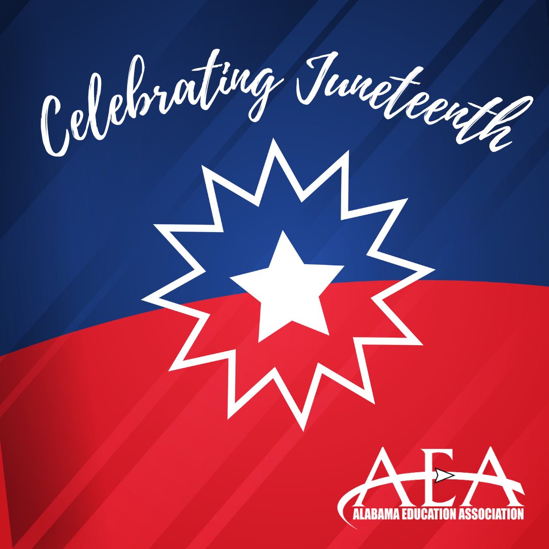 myAEA's tweet photo. Today marks #Juneteenth. In observance of this day, all AEA offices are closed and will reopen Monday, June 22. We hope you take time to celebrate and enjoy the holiday! #myAEA https://t.co/lvj1xdjhCf