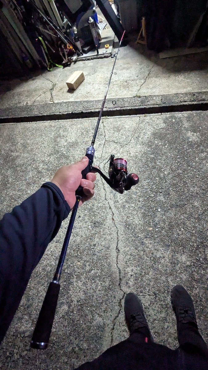 hamabouzux9's tweet photo. メタルトップの良さげの竿があったので
ティップラン用に改造

スピニング鯛ラバにも使えるね https://t.co/m4KuhVEXUR