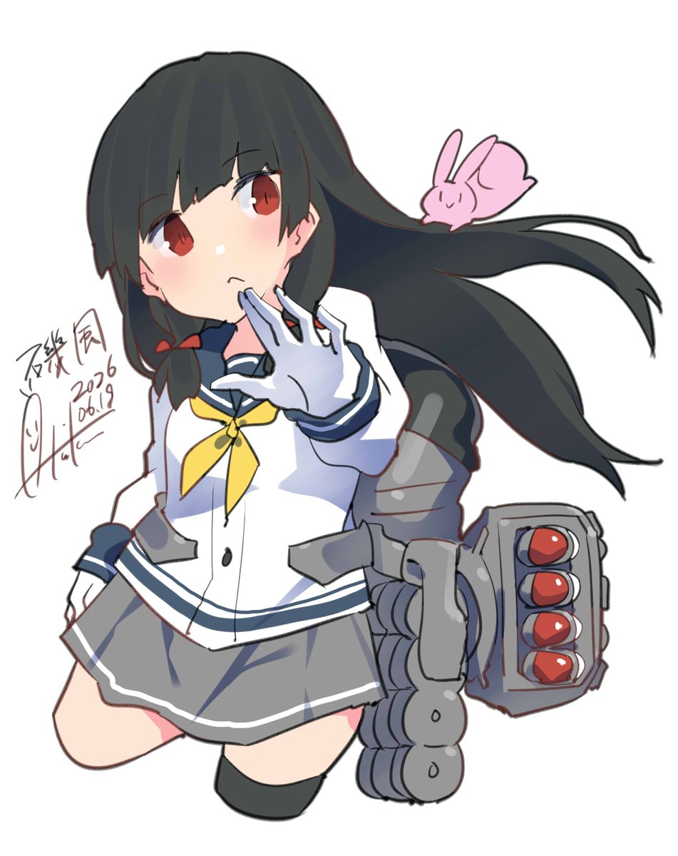 aki0107_inica's tweet photo. 磯風『共に進もう』
#艦これ　#磯風
#艦これ版深夜の真剣お絵描き60分一本勝負
#艦これ版真剣お絵描き60分一本勝負_20260619 https://t.co/Ojq4mBCNwn