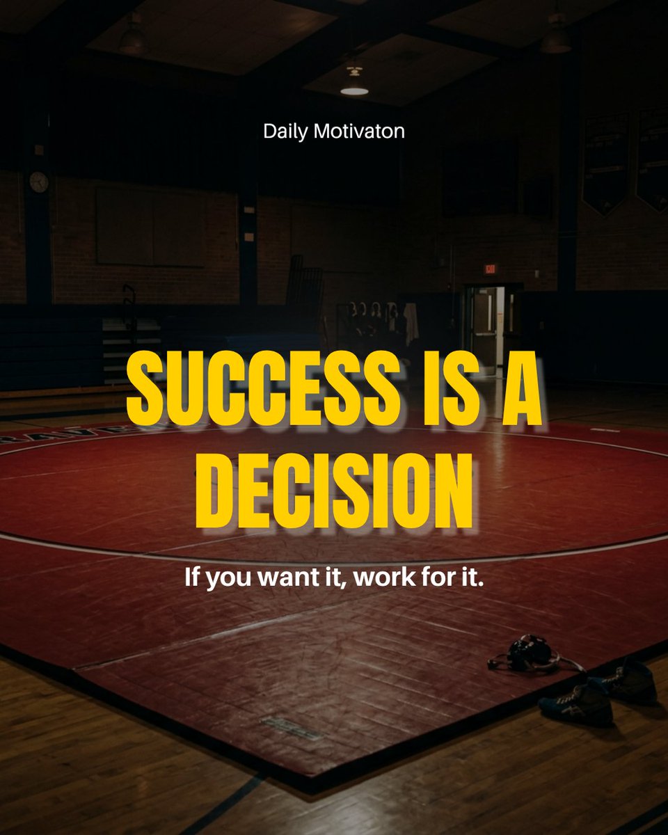 BWAssociation_'s tweet photo. Success starts with a choice. 🔥 Are you ready to make it happen? #MotivationMonday #WorkForIt https://t.co/JUJbstYYWw