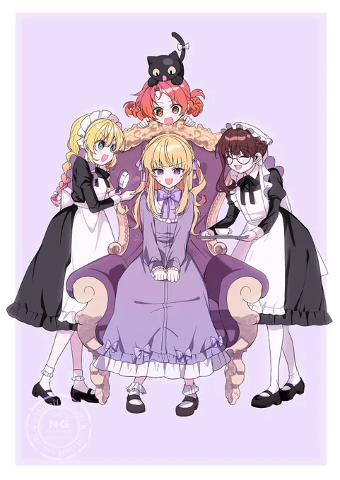 「お嬢様!私たちにお任せください」 #魔女の国のアリス