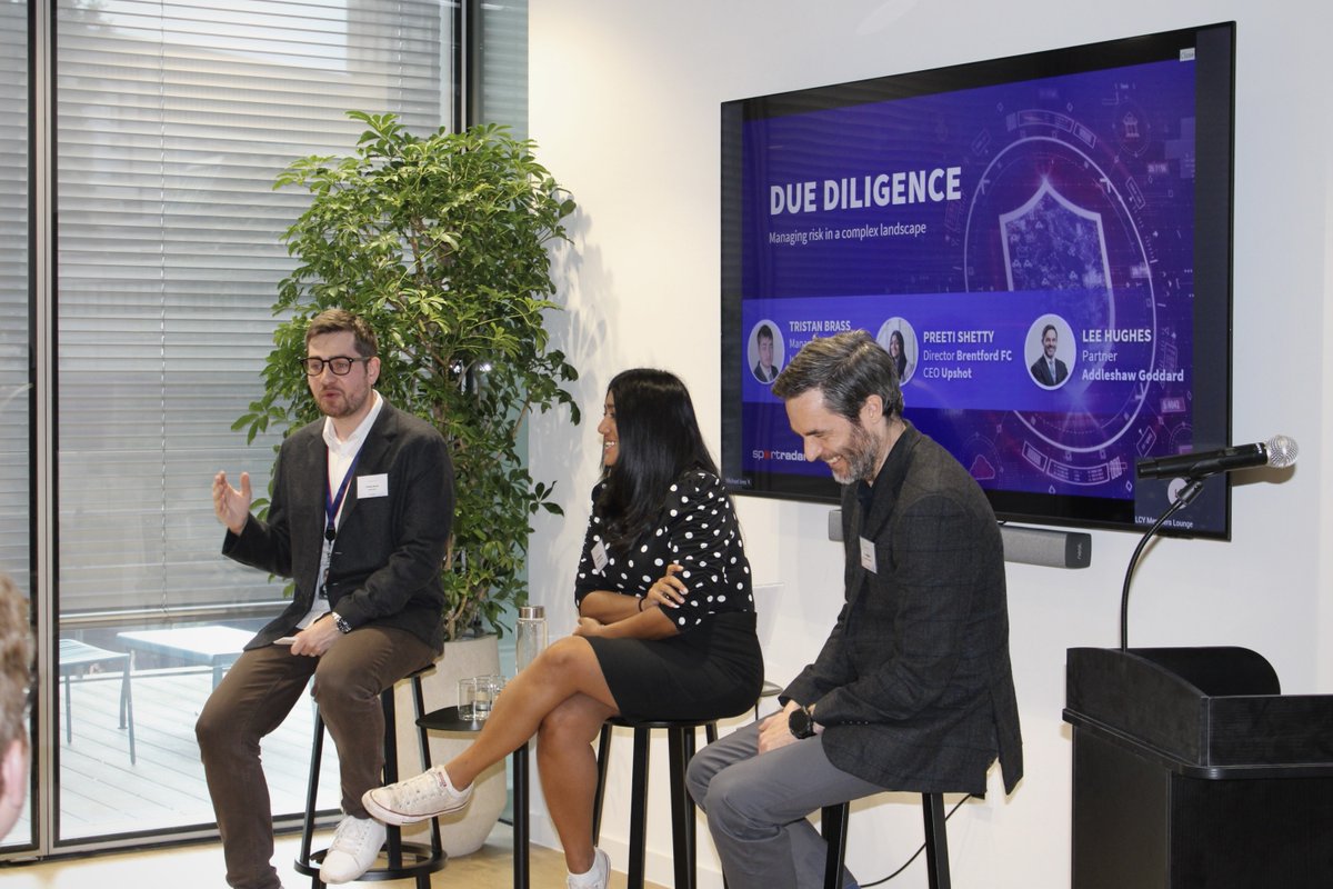 Sportradar's tweet photo. This week, Sportradar hosted experts for “Integrity in Action,” an event covering governance, athlete protection, &amp; anti-match fixing. 

As an official partner of @FIFA, providing AI-driven integrity services, we’re proud to support the organization throughout @FIFAWorldCup. https://t.co/UQo25uxNoC
