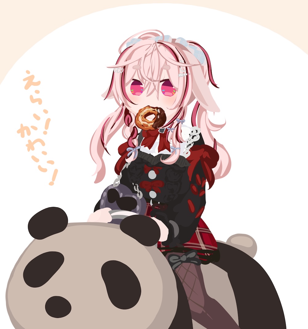 「\ えらい!かわいい! / #めめアート」|独楽内ズエのイラスト