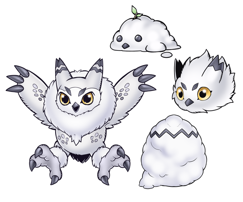 sewally3's tweet photo. snowy owl digifake/digimon adopt more info about it is on my kofi ^^

> https://t.co/mVPQo0nsQ5 https://t.co/icTB1HWTtw