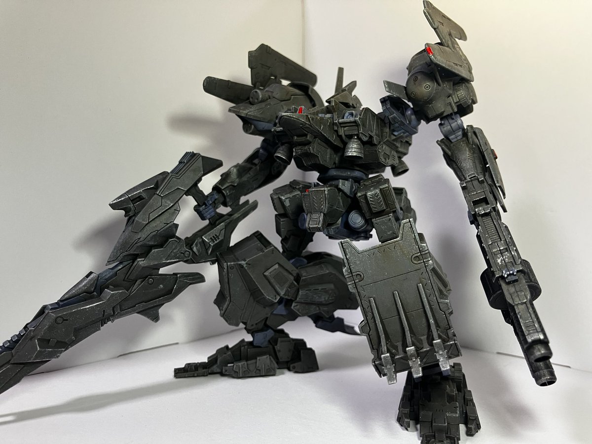 未プレイなんだけどプラモを作ってしまったぜ…RIP3ブルーマグノリア機